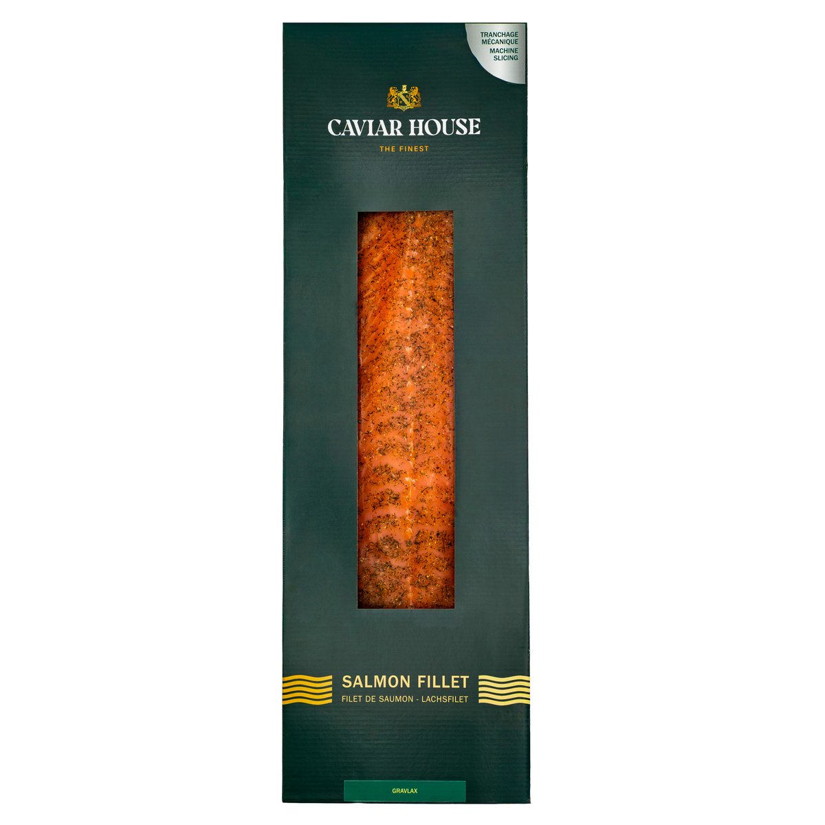 Le Borvo Whole Sliced Gravlax Salmon 1.2 kg (Norway)