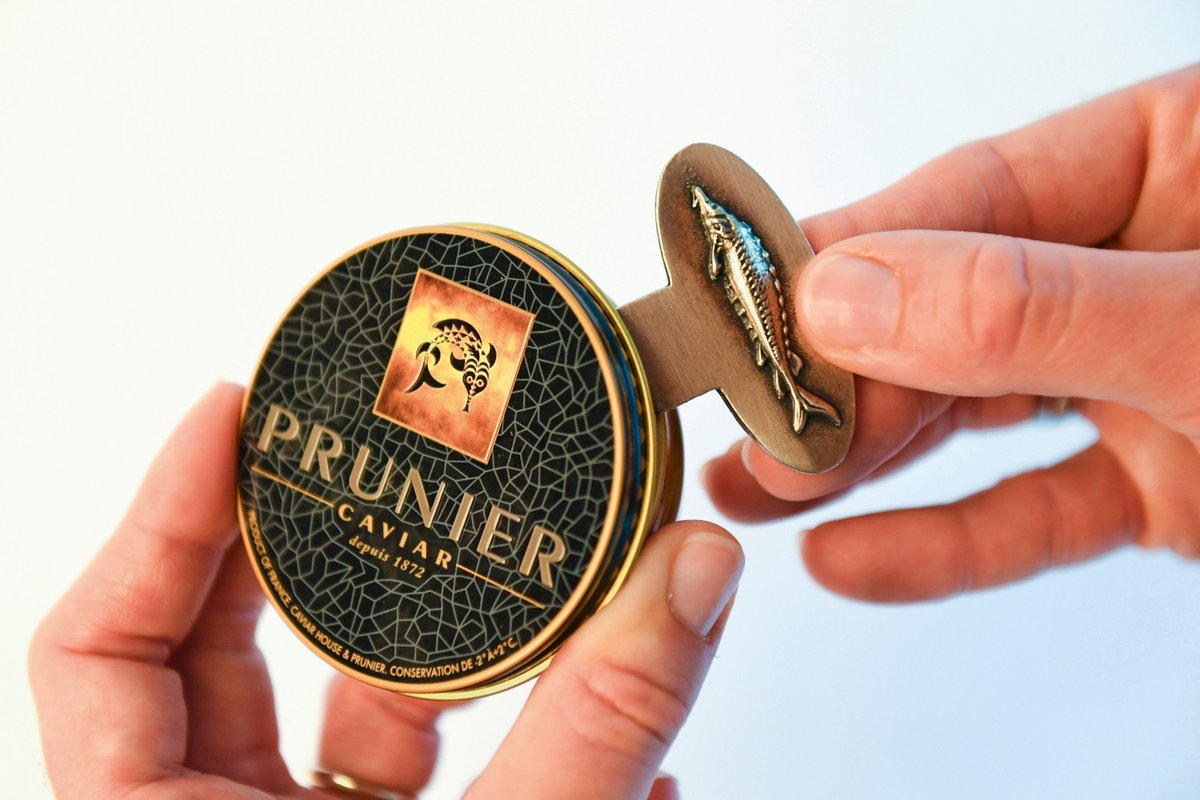 Caviar tin opener Small