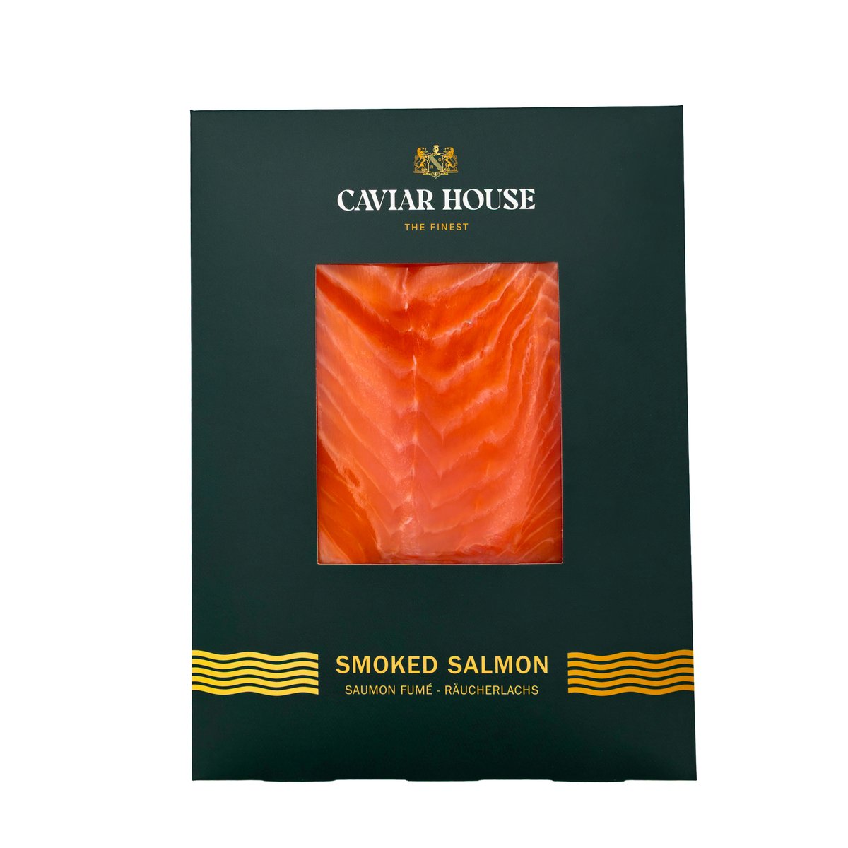 4-slice plate smoked salmon, 160g Norway