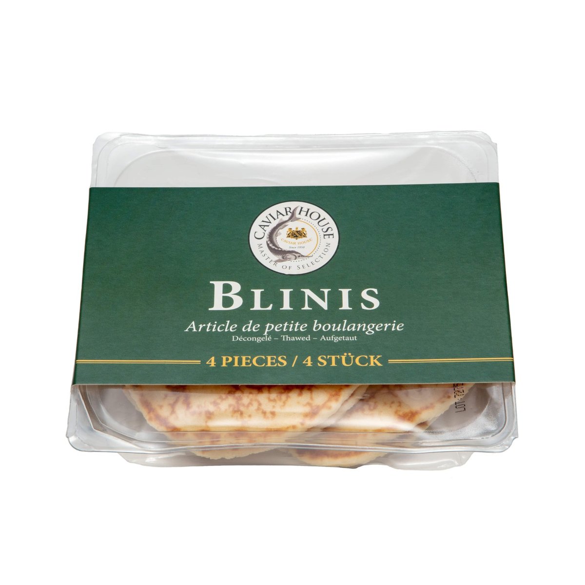 Grands blinis (4 pièces)