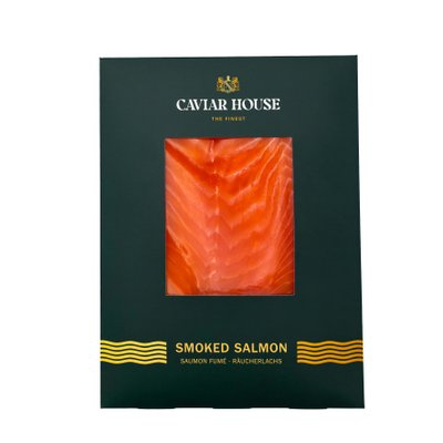 4-slice plate smoked salmon, 160g Norway
