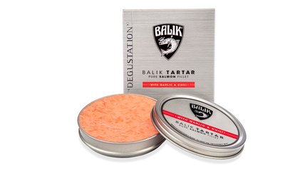 Balik Tartar with Garlic and Chilli