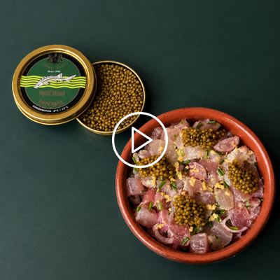 TUNA TARTARE & IMPERIAL CAVIAR
