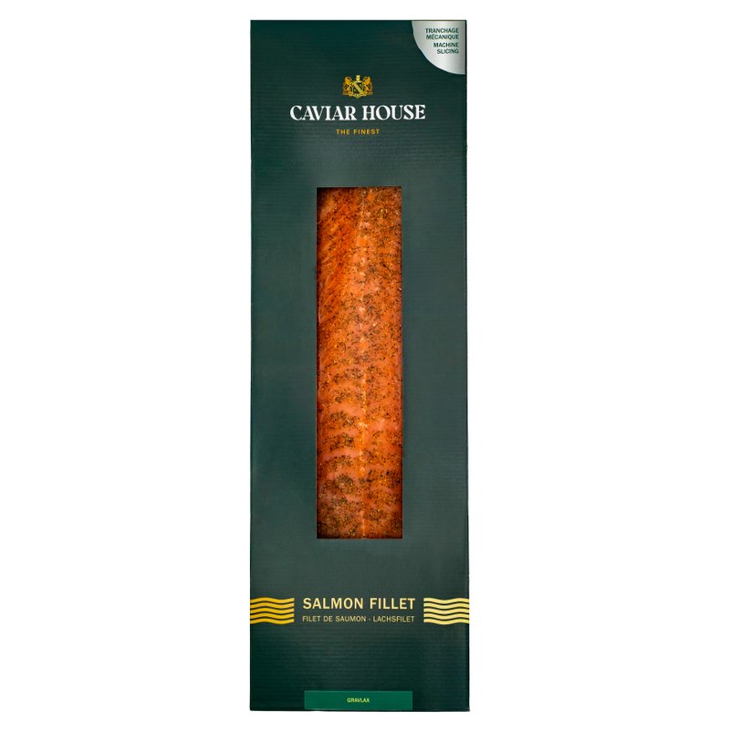 Le Borvo Whole Sliced Gravlax Salmon 1.2 kg (Norway)