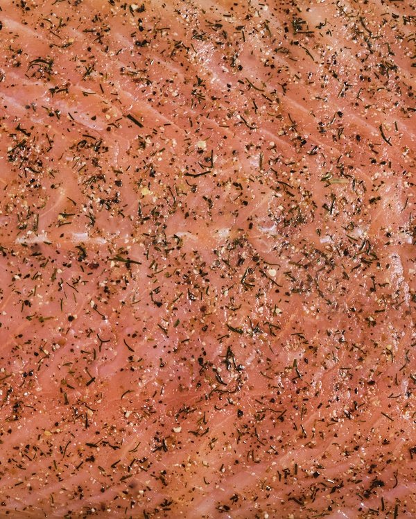 Le Borvo Whole Sliced Gravlax Salmon 1.2 kg (Norway)